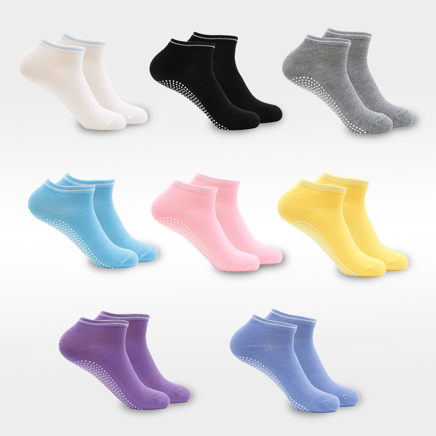 No Show Sock Women - Cross Border Non Slip Yoga Socks