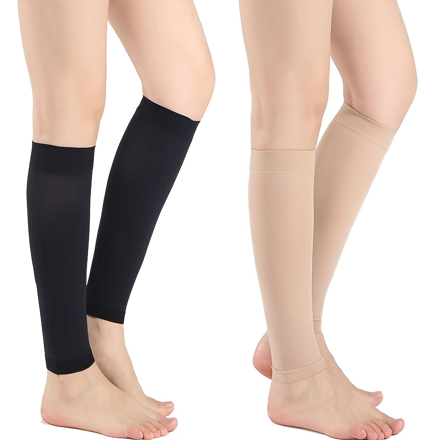 Compression Sleeve Calf - 1pc Plus Size Unisex Compression Calf