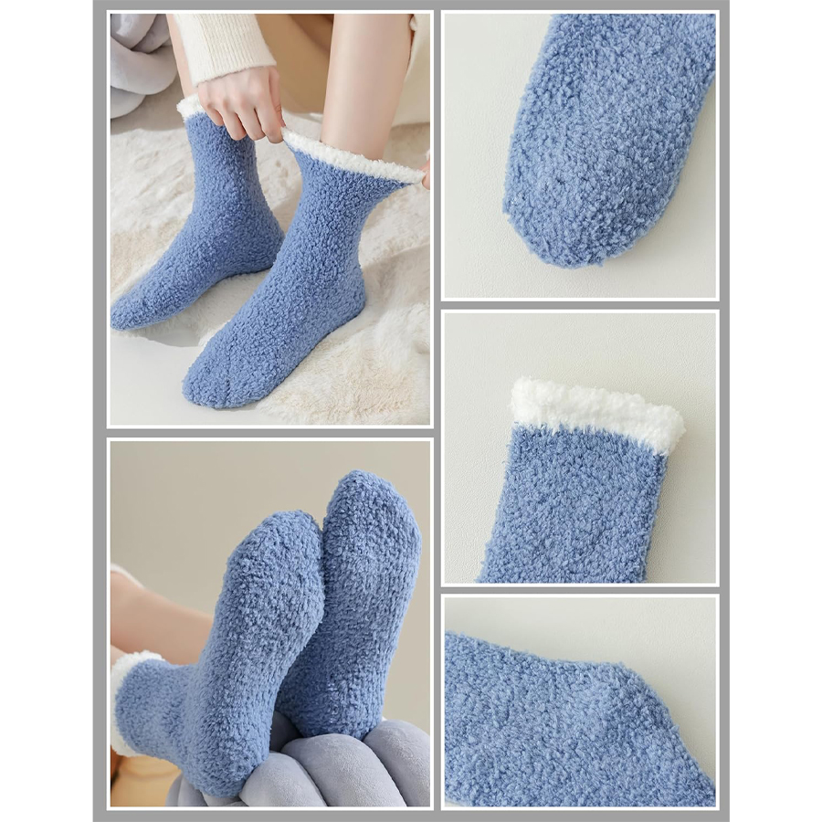 SSUNTAK Women Winter Fluffy Co - đánh giá và giá Thermal Sock Winter