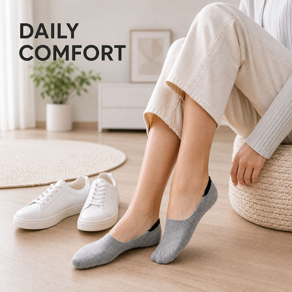 6 Pairs Unisex Cotton No Show  - đánh giá và giá Invisibility Sock Loafer