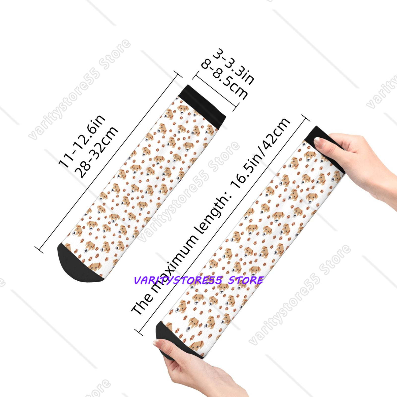 Labrador Retriever Dog Pattern - đánh giá và giá Athletic Sock Cushion