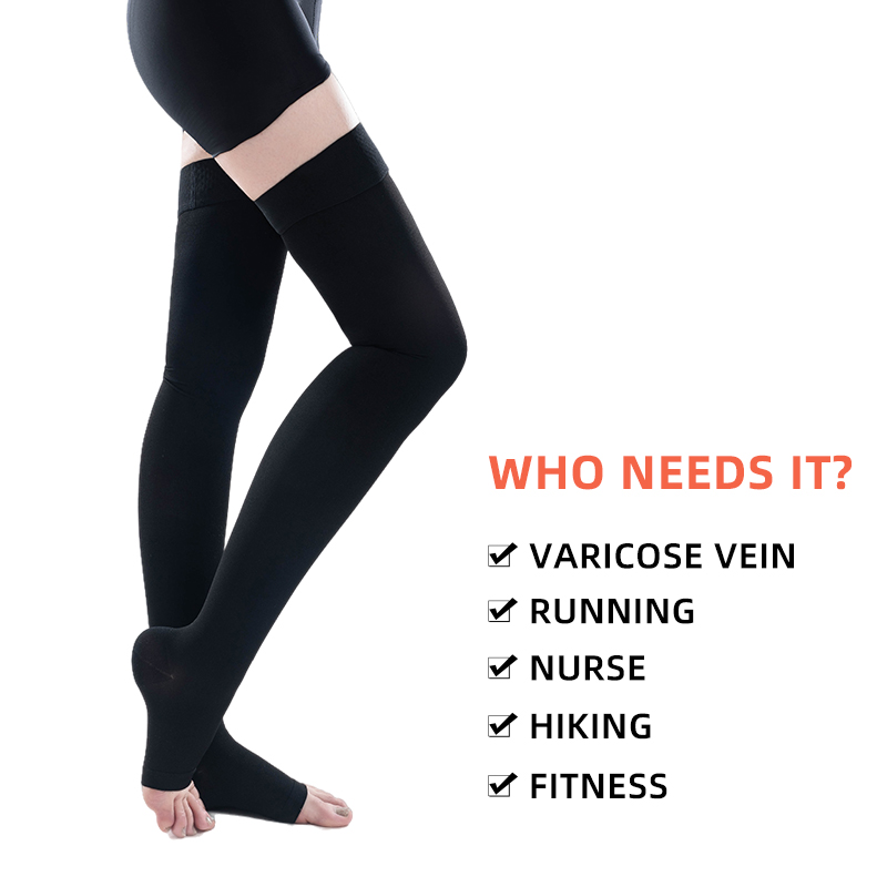 1Pair Thigh High Open Toe Medi - đánh giá và giá Compression Sock Medical
