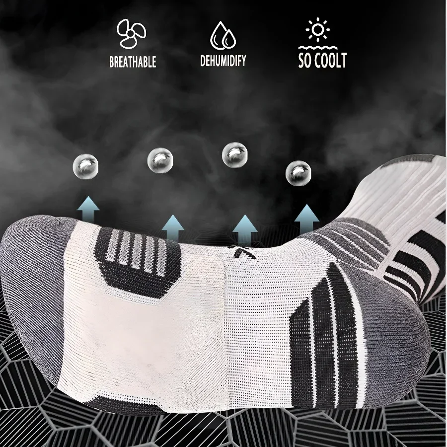 Breathable Mesh Moisture Wicki - đánh giá và giá Athletic Sock Cushion