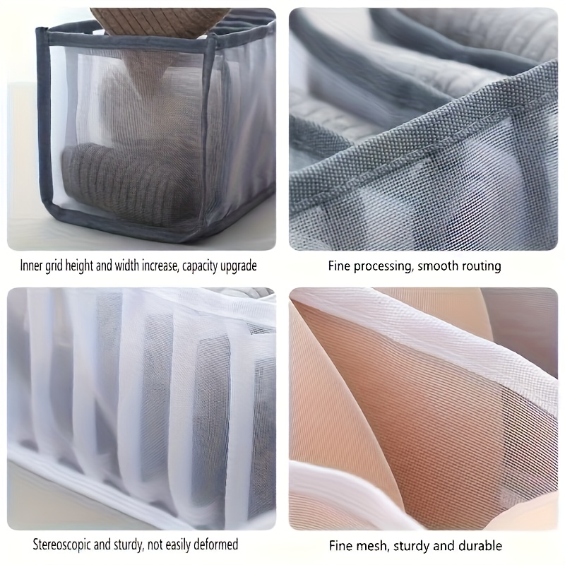 7 Grids Underwear Drawer Organ - đánh giá và giá Sock Organizer Tray