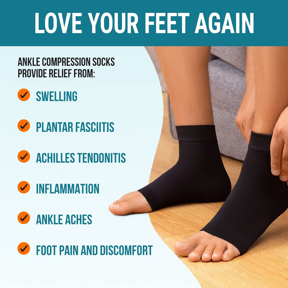 1 Pair Nano Socks Neuropathy S - đánh giá và giá Ankle Brace Sock
