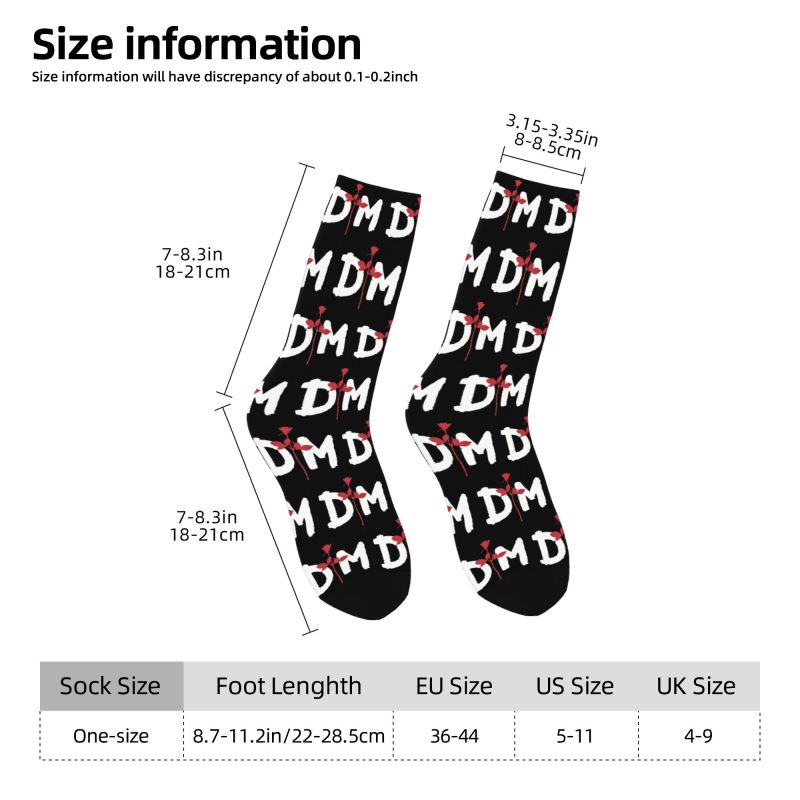 Custom Depeche Mode Mens Crew  - đánh giá và giá Dress Sock Men