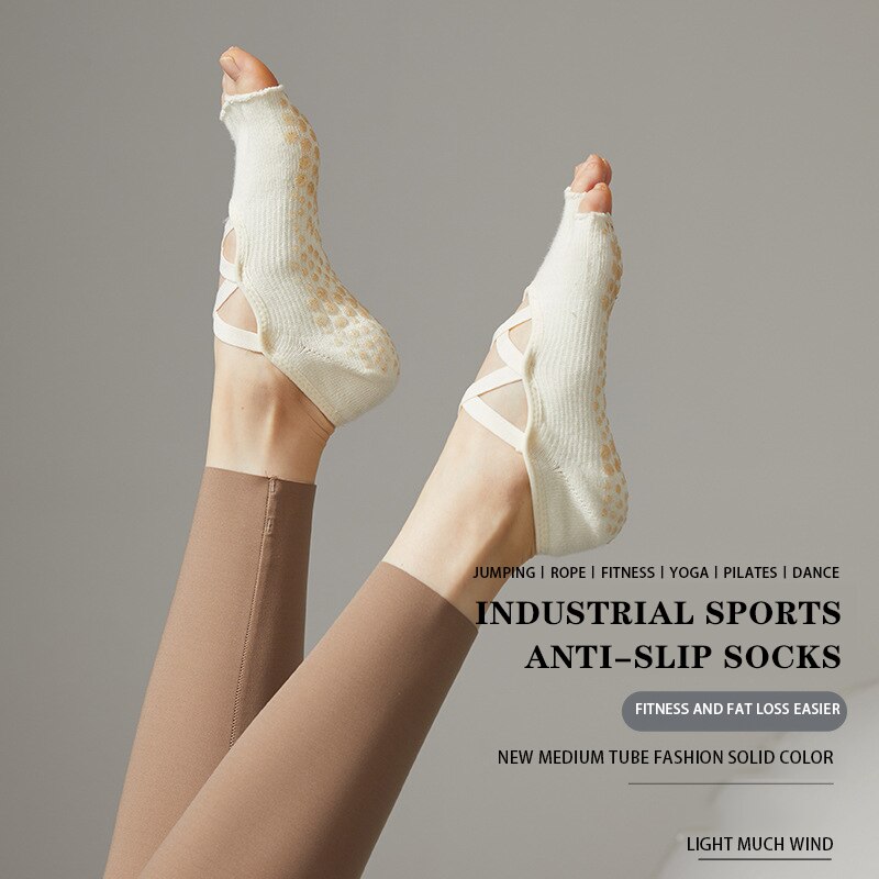 Nữ Vớ Tập Yoga Không Trượt Cầm - đánh giá và giá Grip Sock Yoga