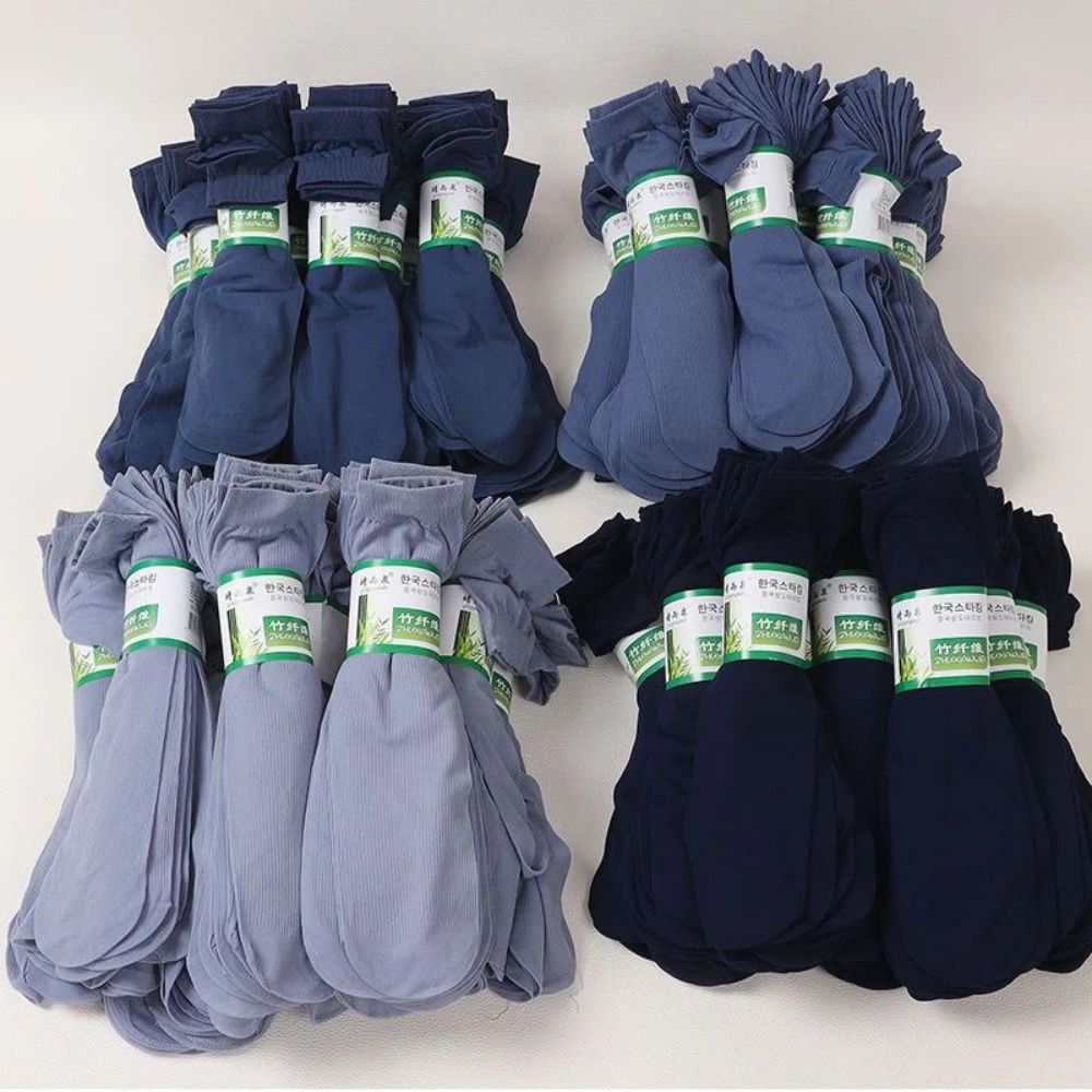 10pairs New Breathable Men Ice - đánh giá và giá Silk Sock Bamboo