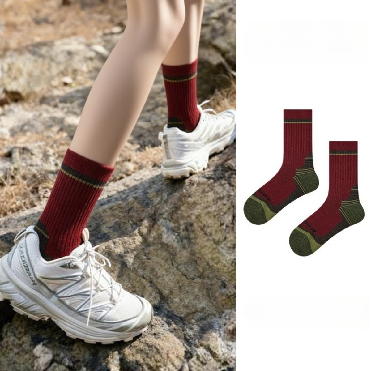 Men Women Merino Wool Socks Th - đánh giá và giá Wool Hiking Sock