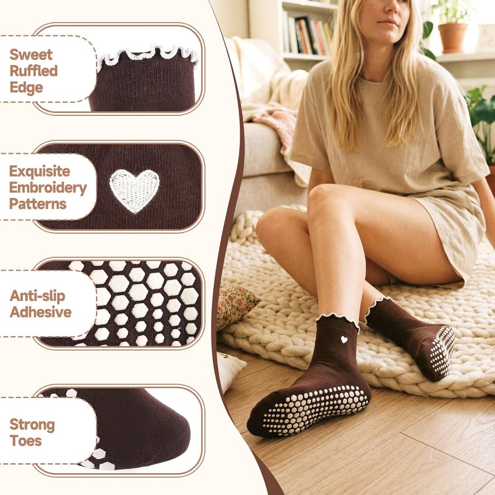 Stylish Yoga Socks with Non-Sl - đánh giá và giá Grip Sock Yoga