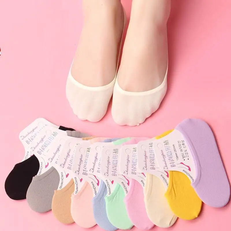 Summer Thin Colorful Girl Invi - đánh giá và giá Invisibility Sock Loafer
