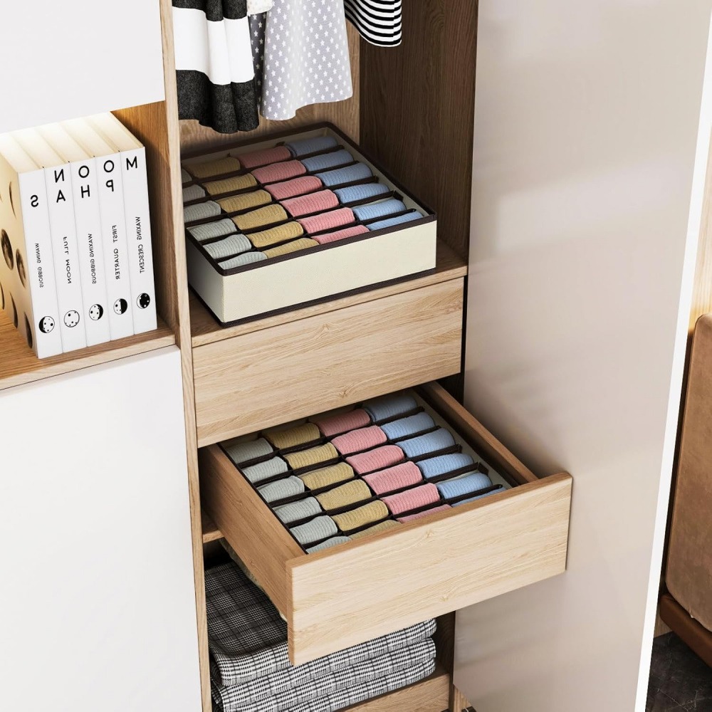 24 Grid Drawer Organizer Tray, - đánh giá và giá Sock Organizer Tray