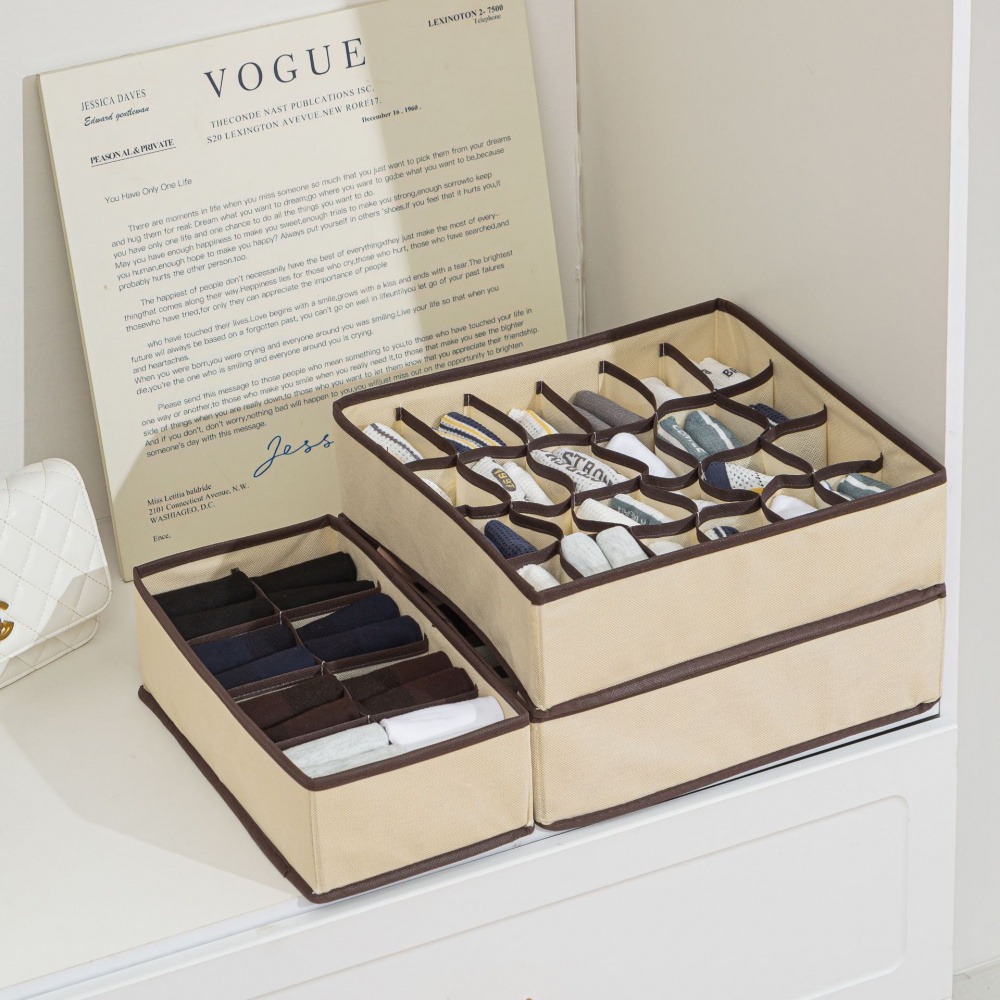 24 Grid Drawer Organizer Tray, - đánh giá và giá Sock Organizer Tray
