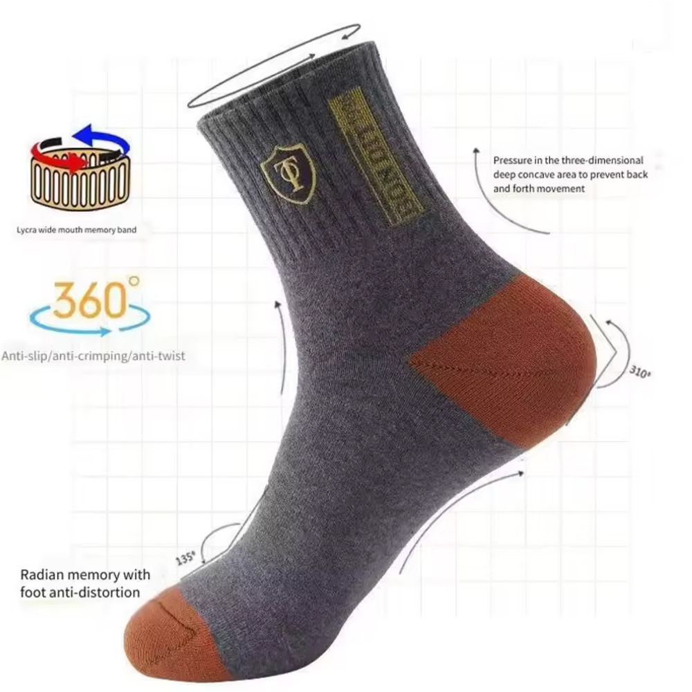 Men's 20-Pack Premium Thermal  - đánh giá và giá Cotton Crew Sock Pack