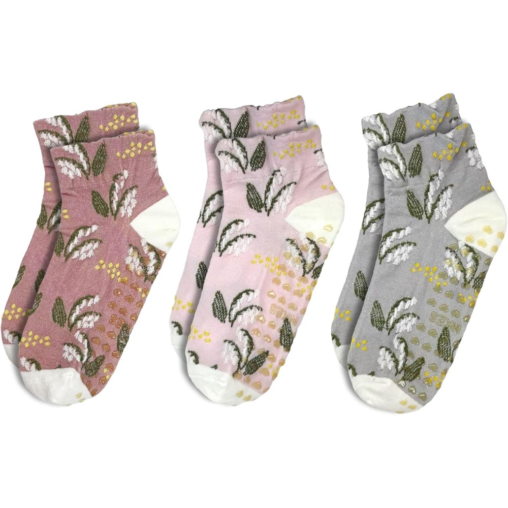 Floral Jacquard Yoga Socks for - đánh giá và giá Grip Sock Yoga