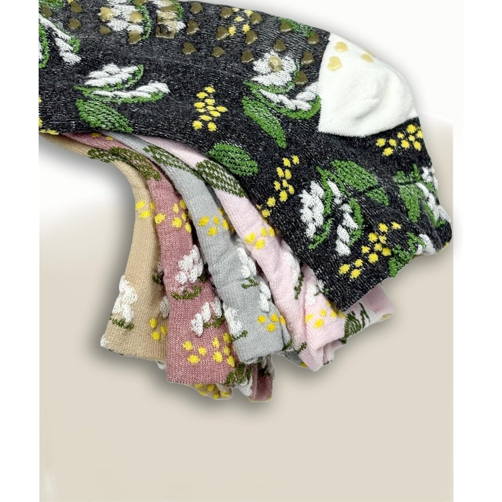 Floral Jacquard Yoga Socks for - đánh giá và giá Grip Sock Yoga