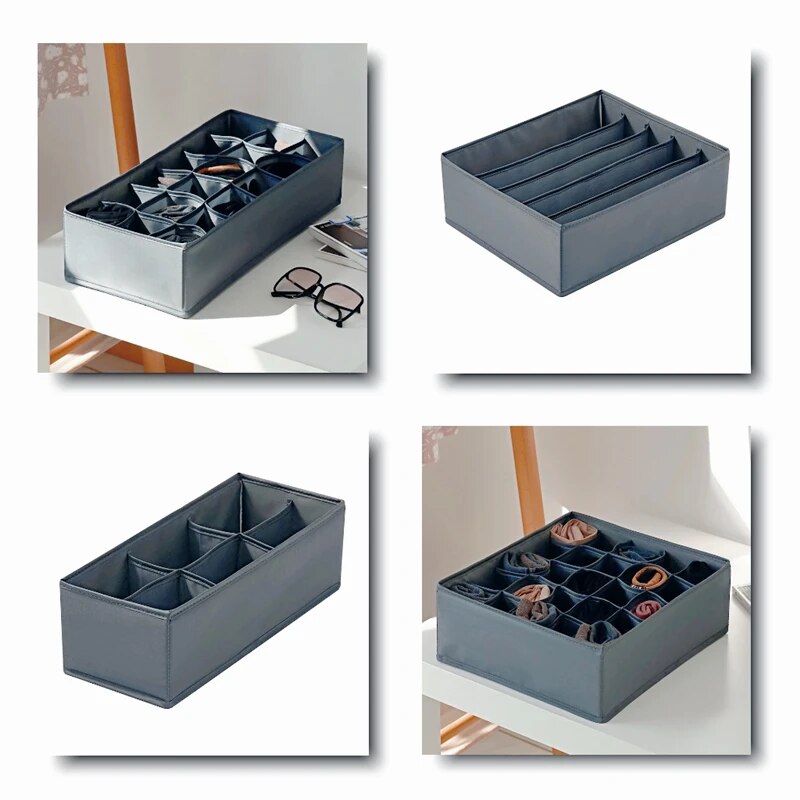 1pc Fabric Underwear Storage B - đánh giá và giá Sock Organizer Tray