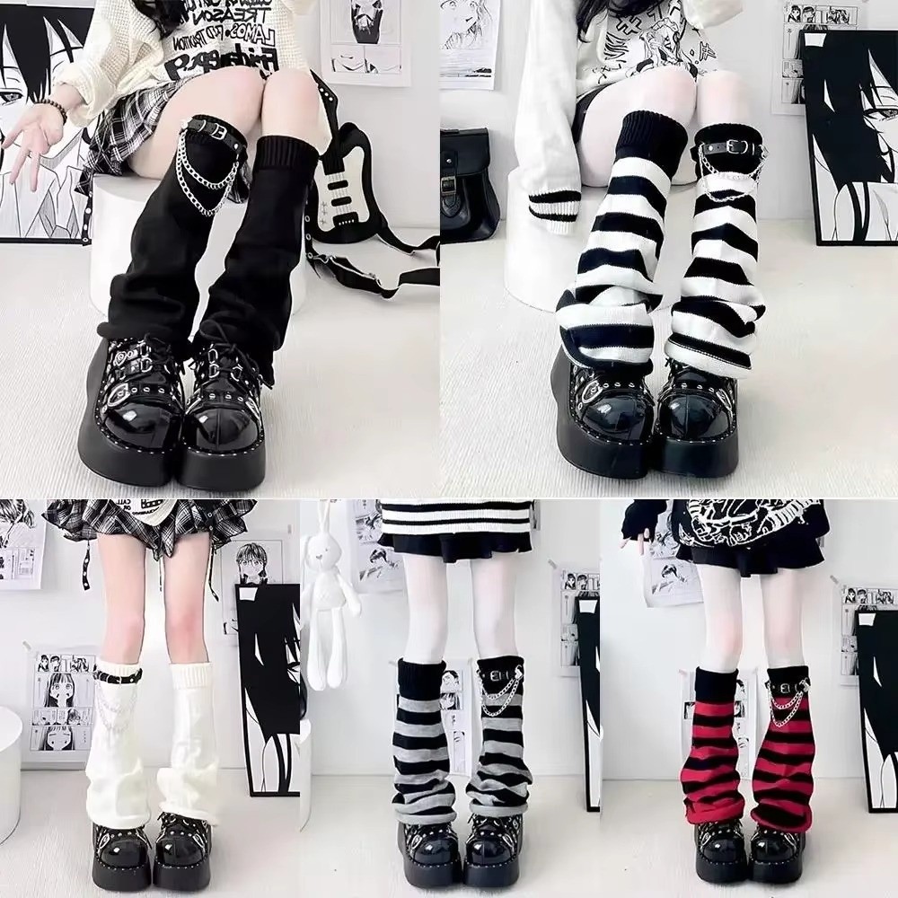 Japanese Style Harajuku Knit L - đánh giá và giá Boot Sock Slouchy