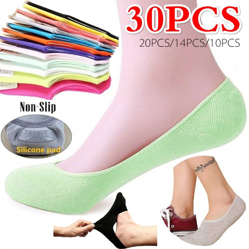 5 Đôi 10 Chiếc Vớ Nữ Bọc Chống - đánh giá và giá Invisibility Sock Loafer