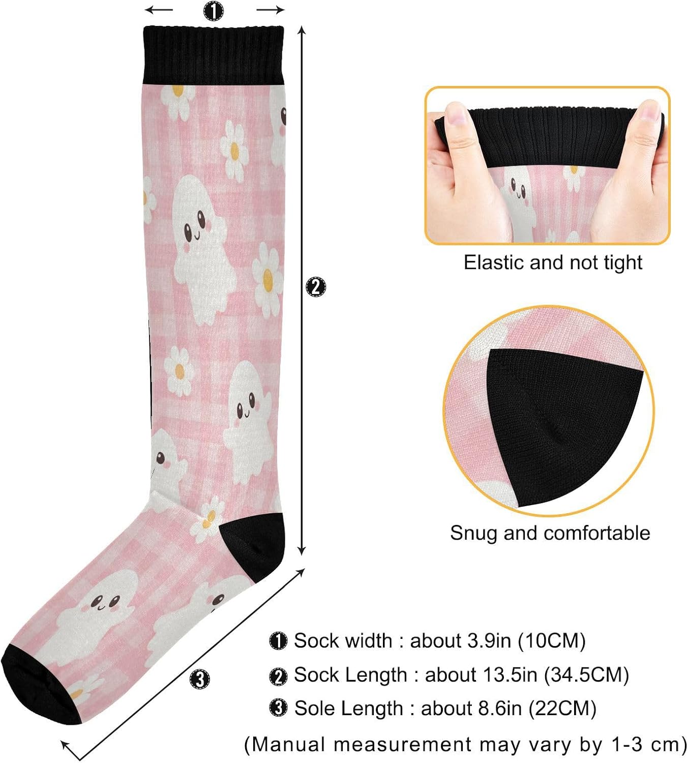 Happy Halloween Compression So - đánh giá và giá Knee High Sock Women
