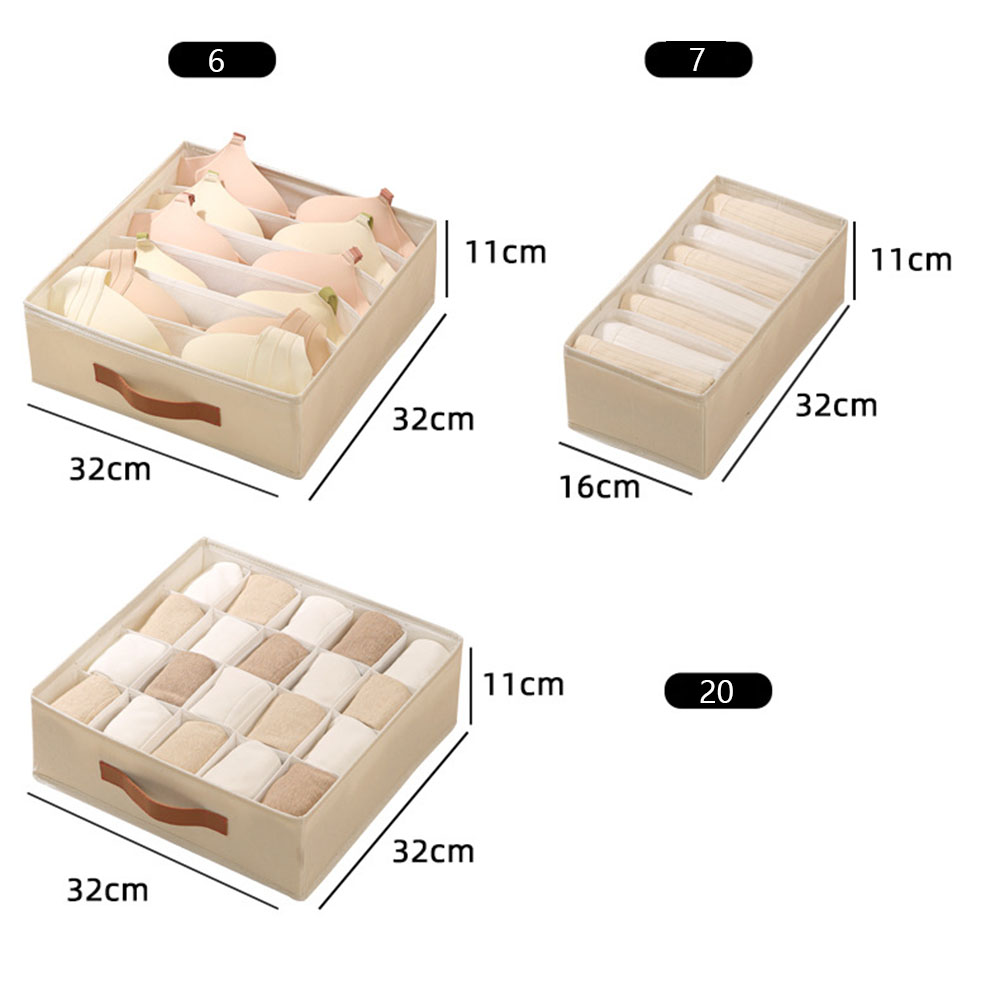 1Pc Foldable Drawer Organizer  - đánh giá và giá Sock Organizer Tray