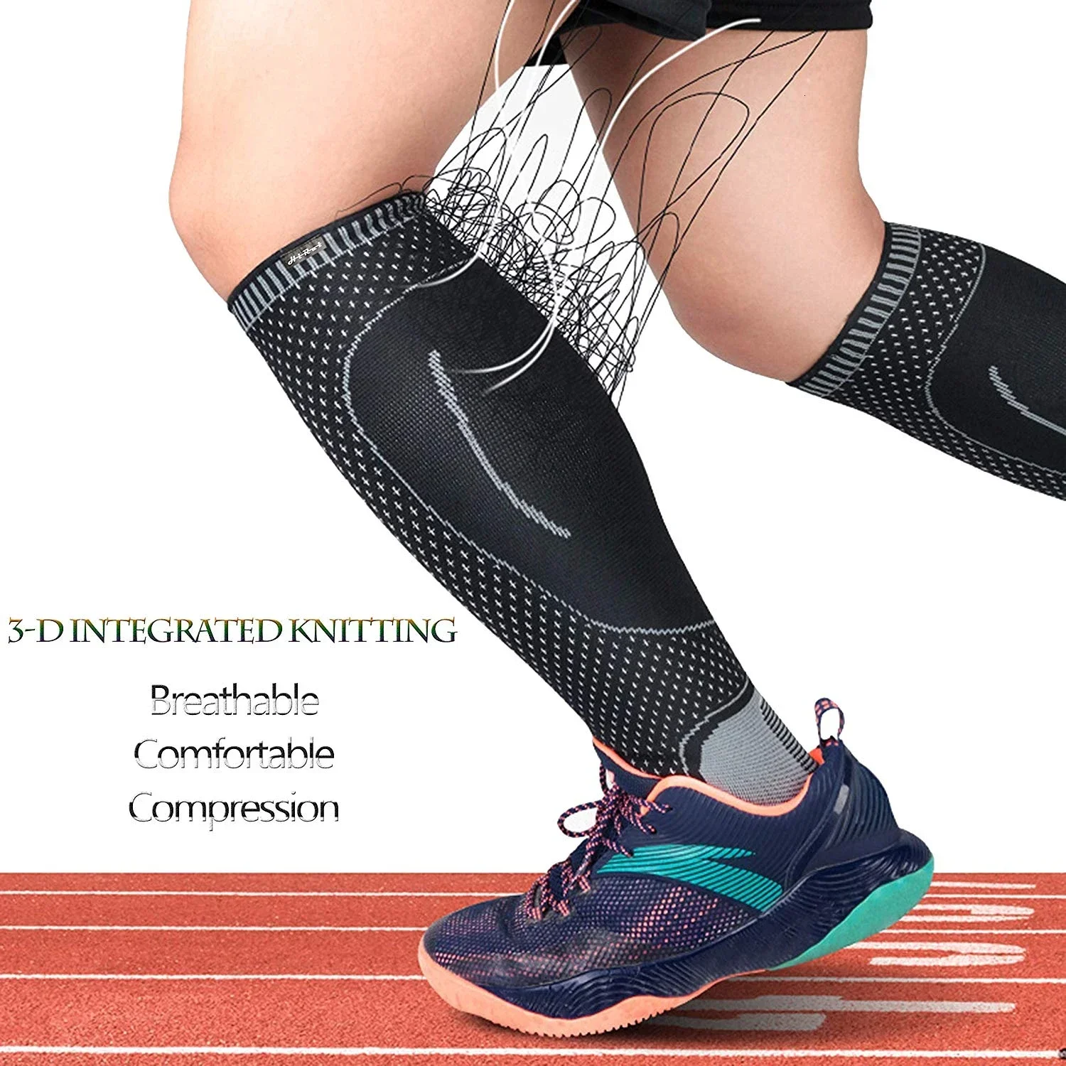 1 Pair Ankle Calf Compression  - đánh giá và giá Ankle Brace Sock