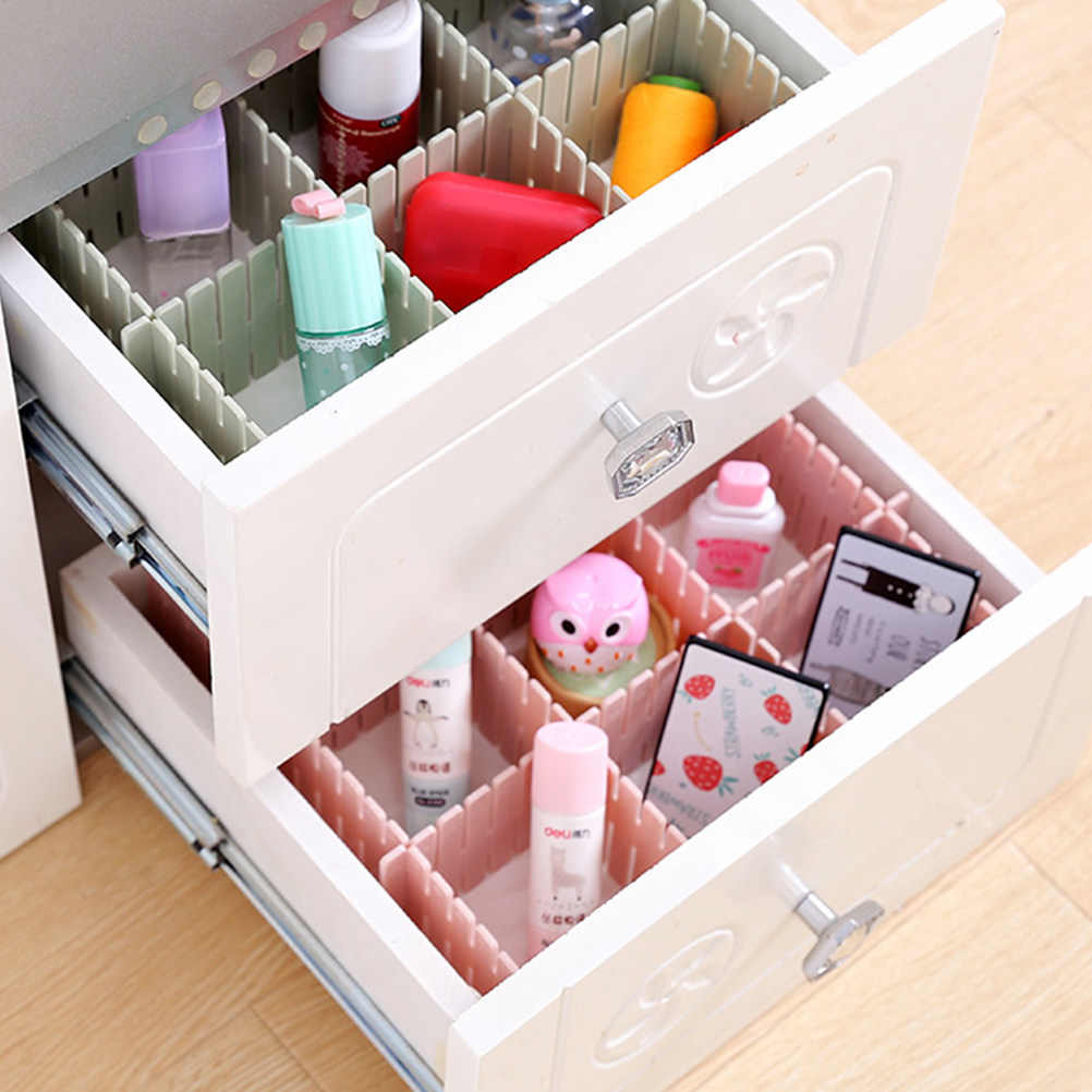 8Pcs Adjustable Drawer Organiz - đánh giá và giá Sock Organizer Tray