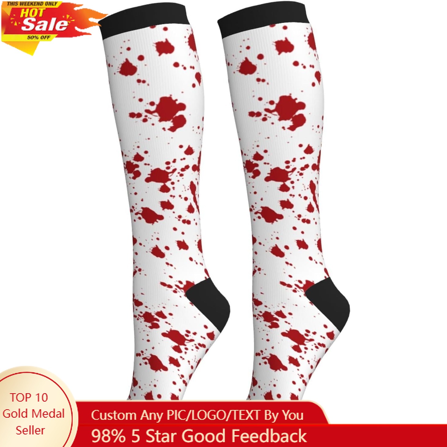 Compression Socks Calf Knee Hi - đánh giá và giá Knee High Sock Women