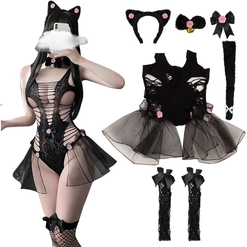 Women Sexy Lingerie Cosplay Ca - đánh giá và giá Fishnet Stocking Women