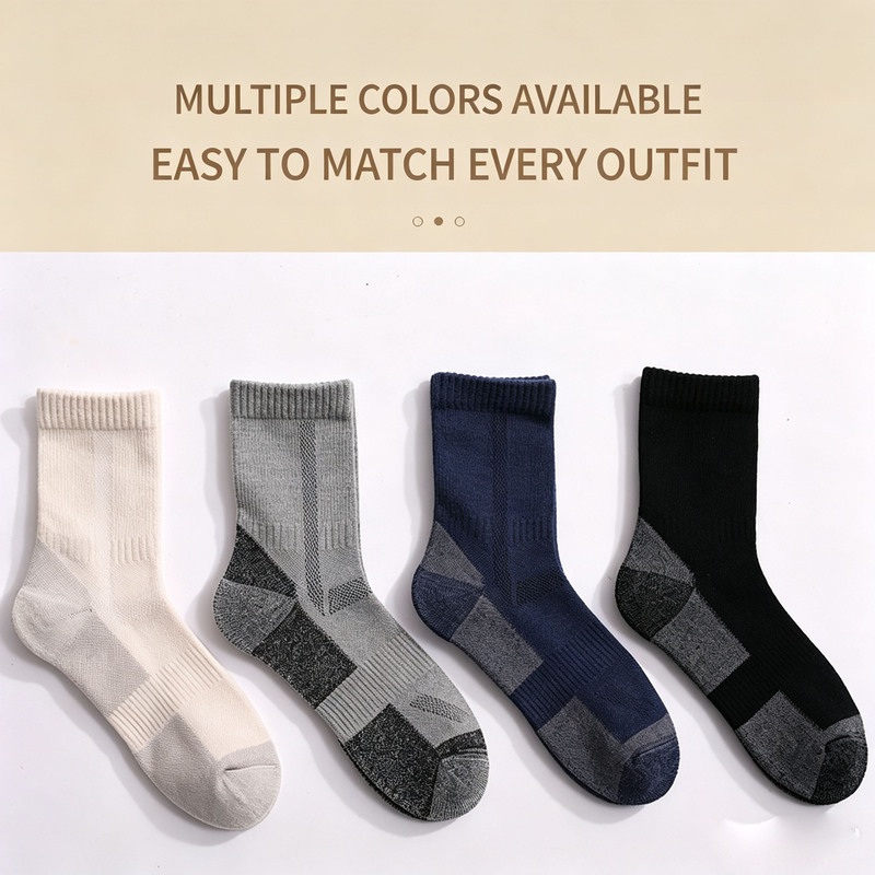 5PCS Men's Thick Merino Wool H - đánh giá và giá Wool Hiking Sock