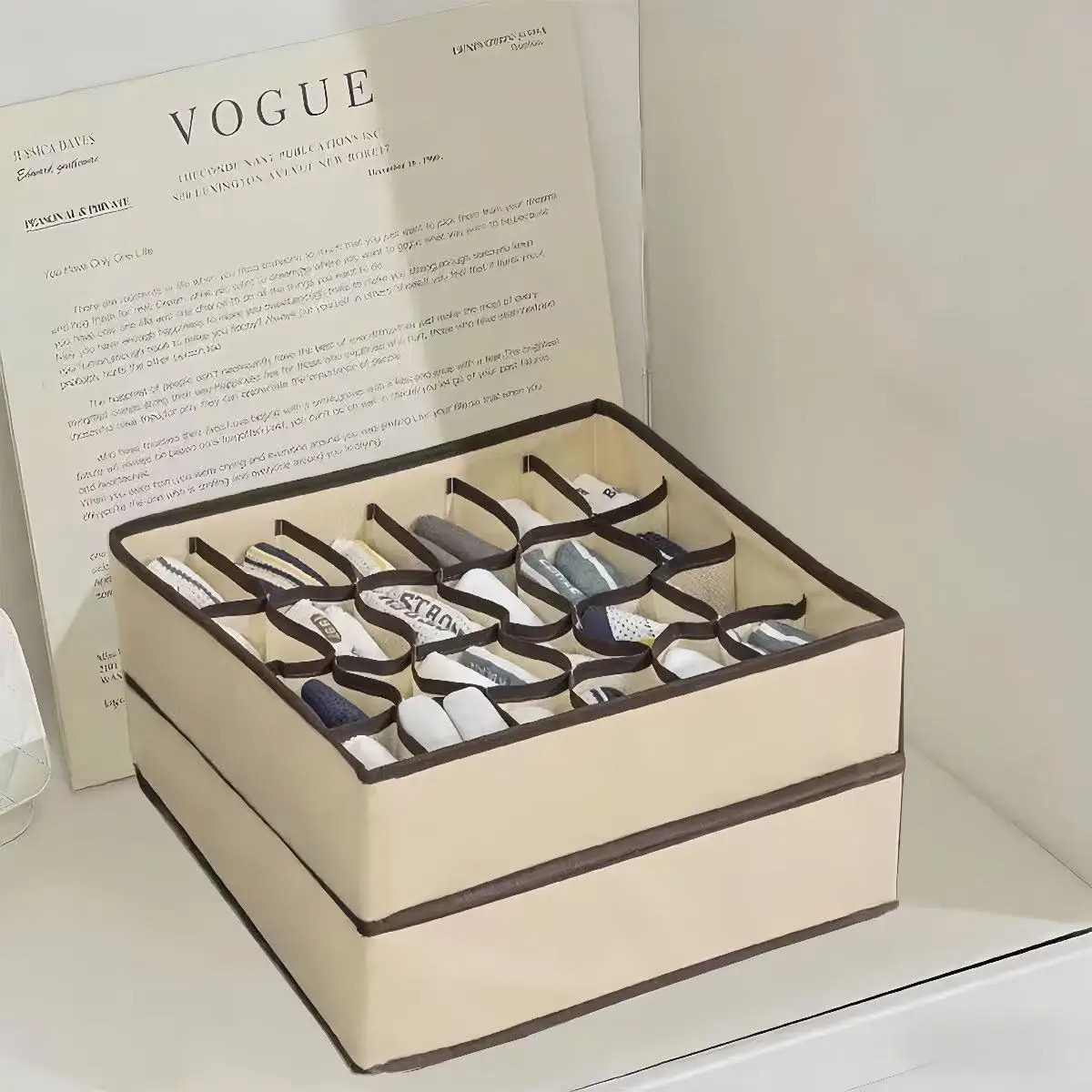 Organizer For Underwear Socks  - đánh giá và giá Sock Organizer Tray