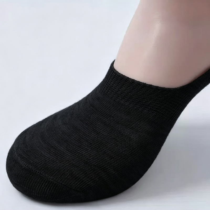 1/5/10 Pairs B&W No Show Socks - đánh giá và giá No Show Sock Women