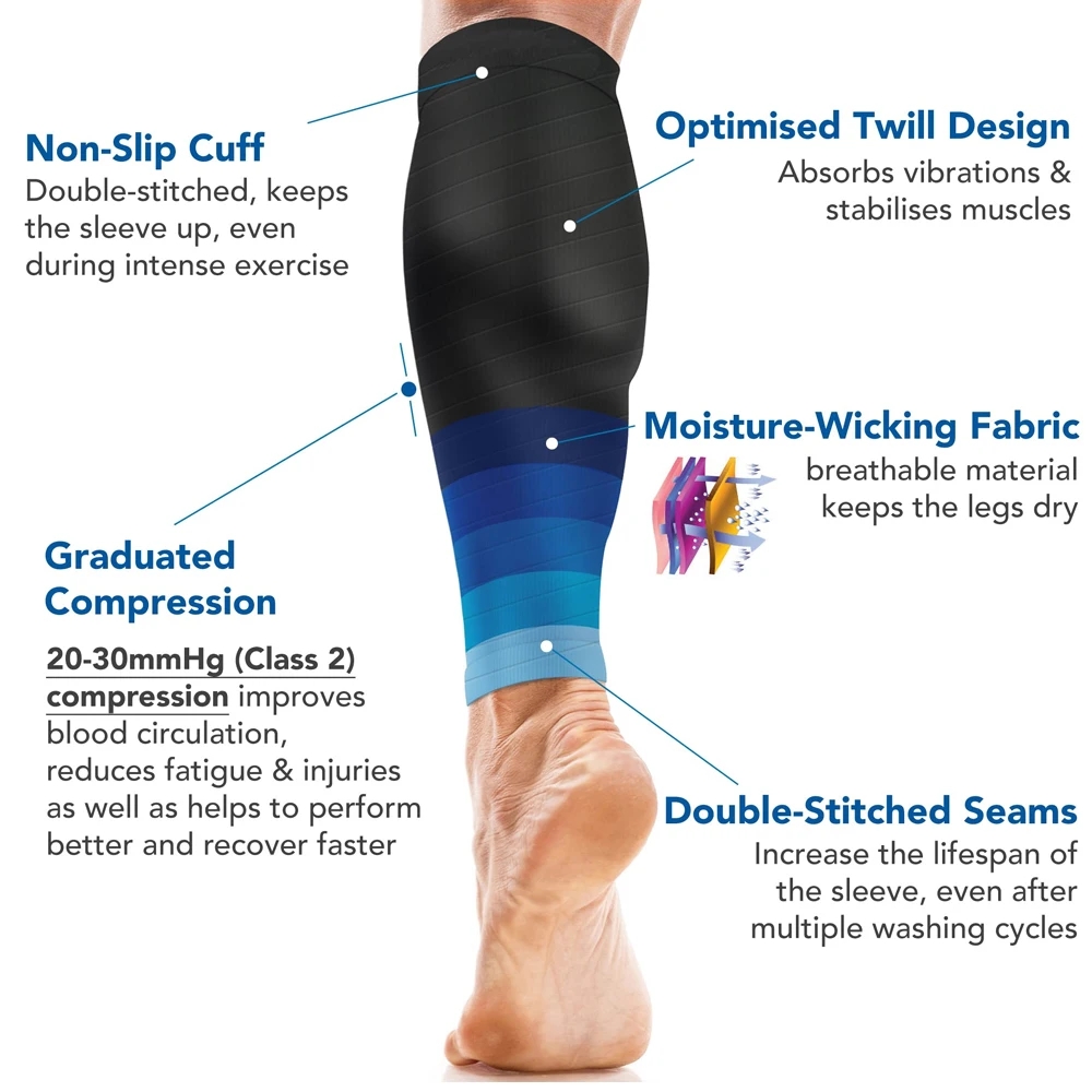 1Pair Calf Compression Sleeve  - đánh giá và giá Compression Sleeve Calf