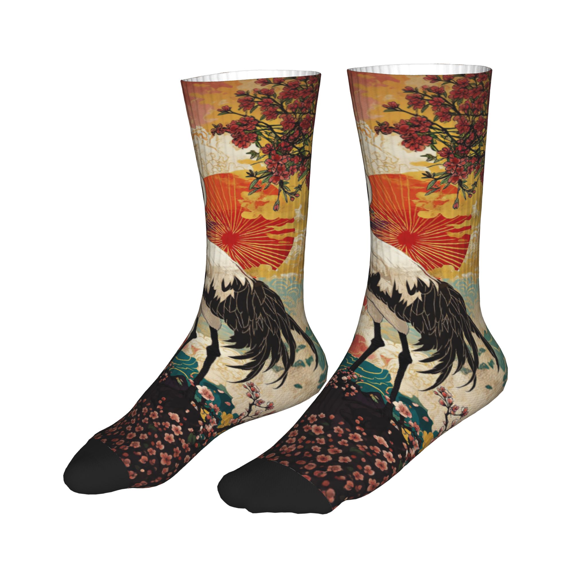 Fashion Men's Ukiyo-e Double C - đánh giá và giá Dress Sock Men