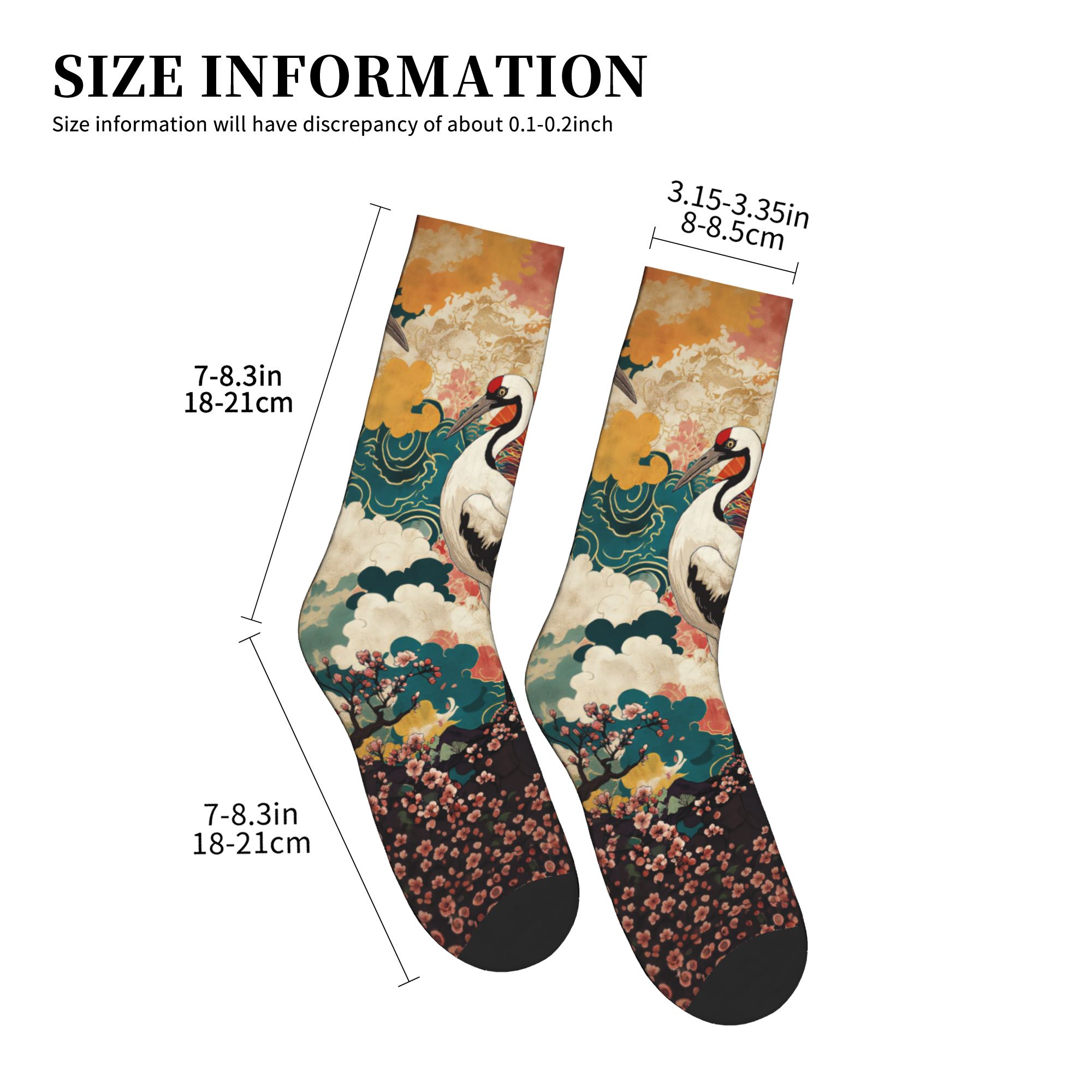 Fashion Men's Ukiyo-e Double C - đánh giá và giá Dress Sock Men