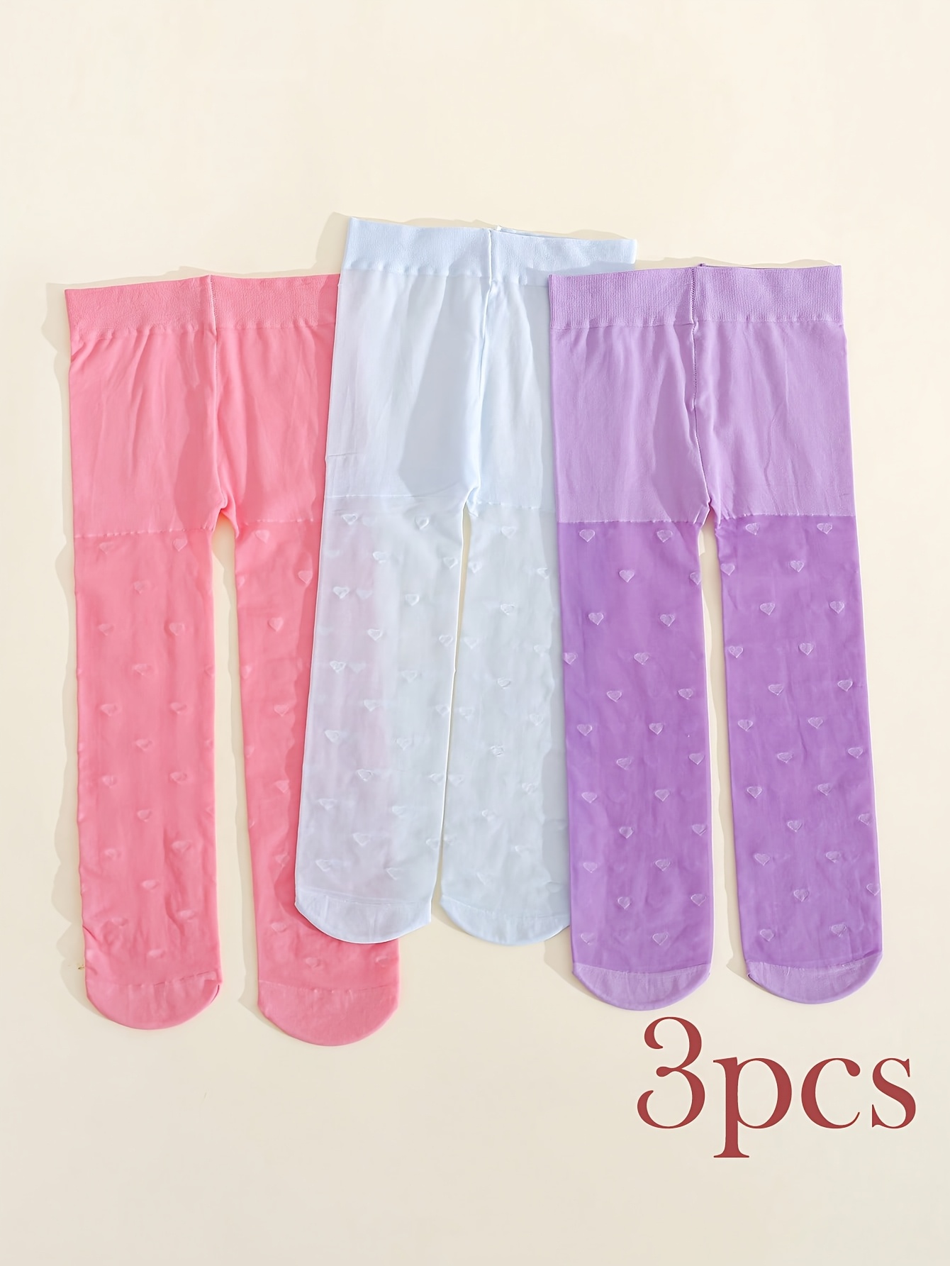 3 Pairs Toddler Girls Thin She - đánh giá và giá Tights Pantyhose Sheer