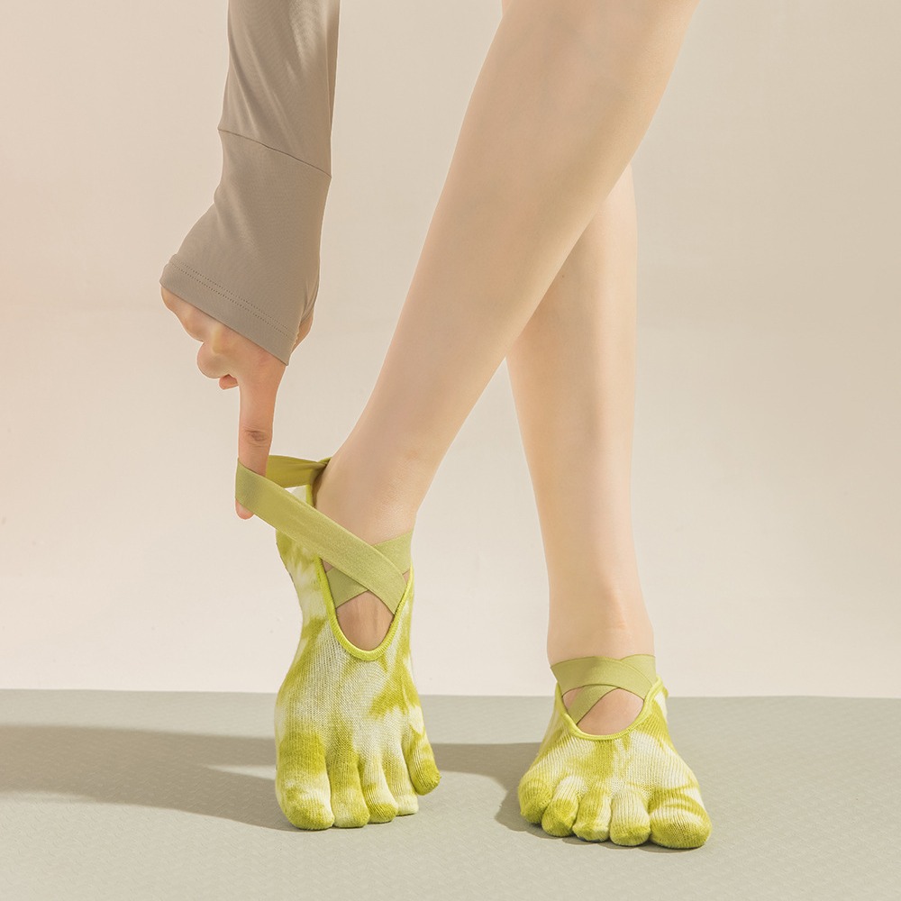 Women's Tie-Dye Five-Finger Gr - đánh giá và giá Toe Sock Split