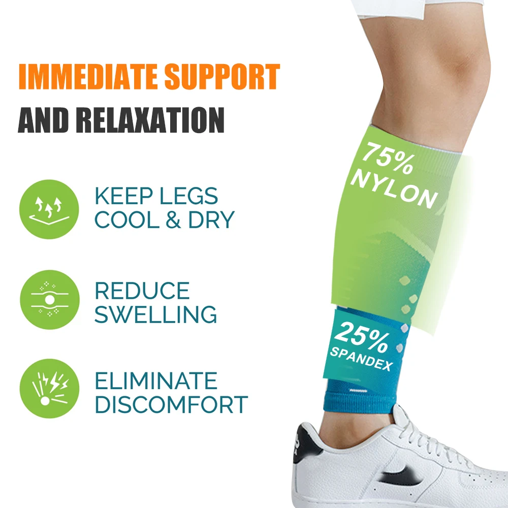 1 Pair Calf Compression Sleeve - đánh giá và giá Compression Sleeve Calf