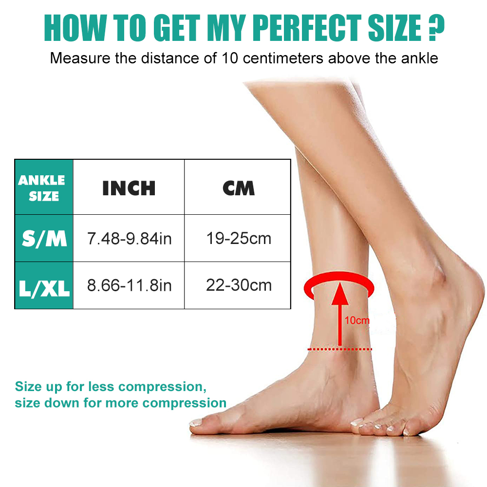 1Pair Ankle Brace Compression  - đánh giá và giá Ankle Brace Sock