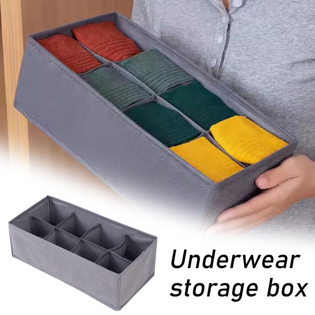 6/7/8/24 Grids Foldable Fabric - đánh giá và giá Sock Organizer Tray
